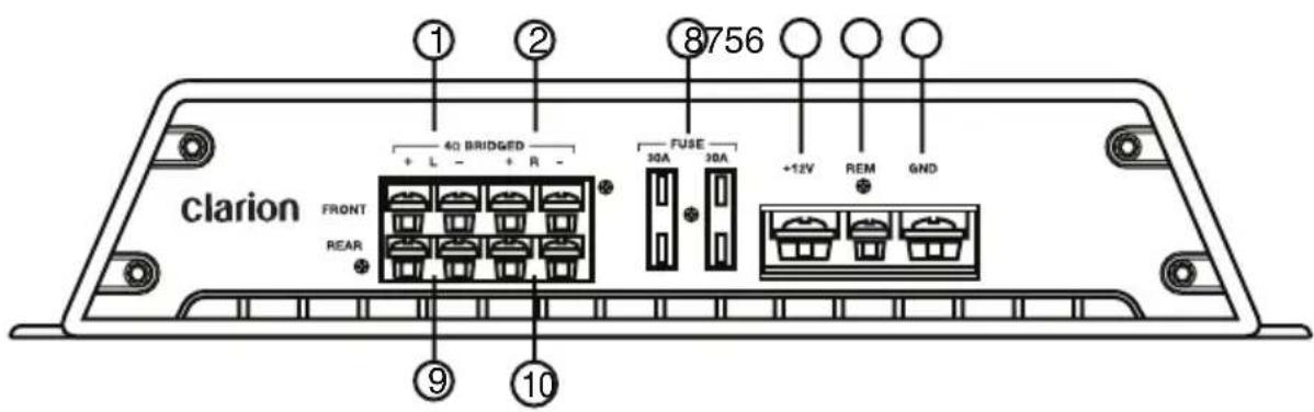 CLARION XR2110 - PRECAUCION! - 3