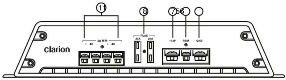 CLARION XR2110 - PRECAUCION! - 1