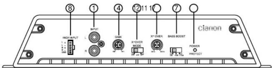 CLARION APX2121 - Installation - 3