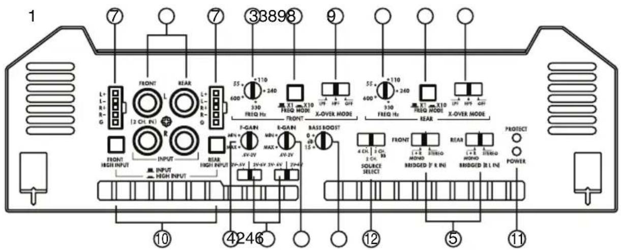 CLARION XH5410 - 3.CONTROLES - 2
