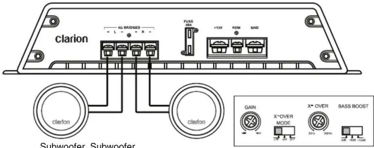 CLARION XR2210 - Two-channel high power system - 1