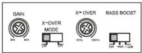 CLARION XR2210 - Sistema de subwoofer - 2