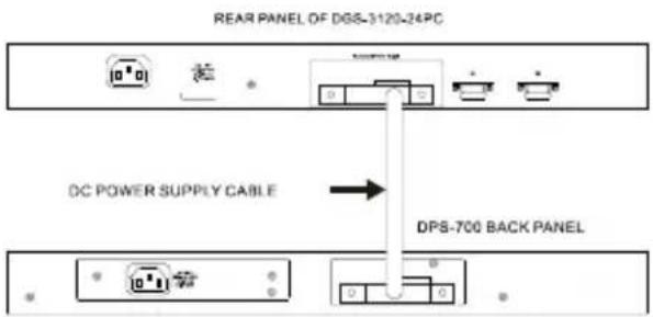 D-LINK DPS800 - Connexion d'un DPS-700 à un commutateur - 1