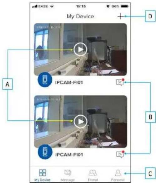 CHACON IPCAMFE03 - GEBRUIK - 1