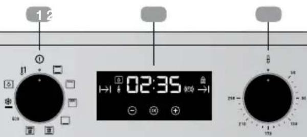 TEKA HSB 620 P N - Bedienfeld - 1