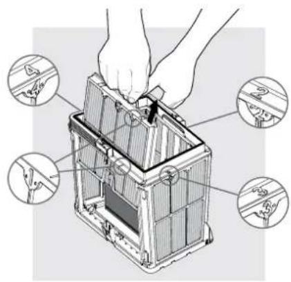MAYTRONICS Dolphin M700 - Nettoyage périodique des filtres : commande au moins une fois par mois - 3