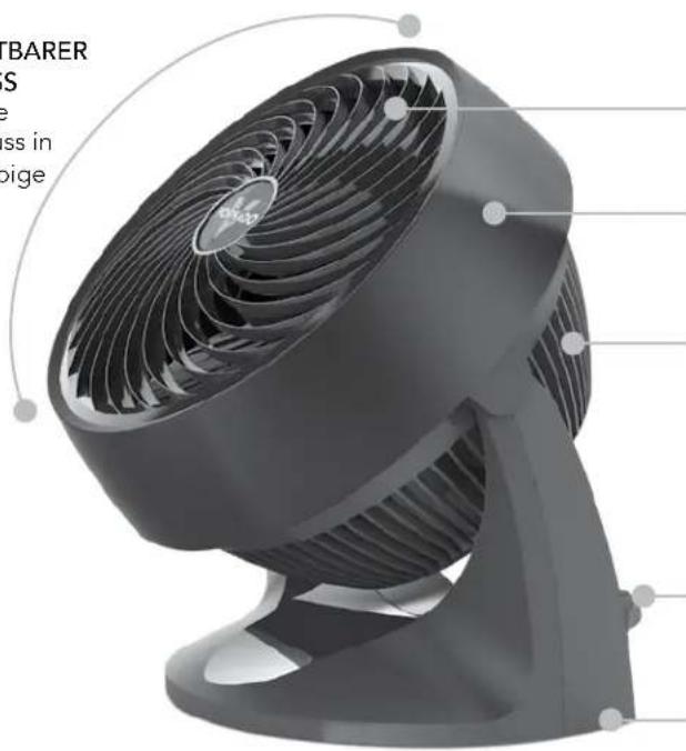 Vornado 633 - AUSRICHTBARER LUFTFLUSS - 1