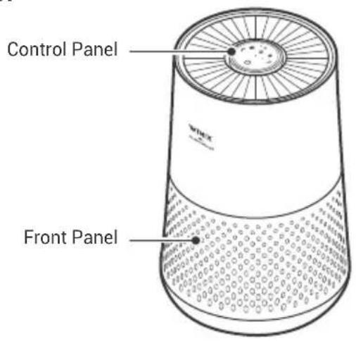 Winix AAPU500JLE - MODEL PART DIAGRAM - 1
