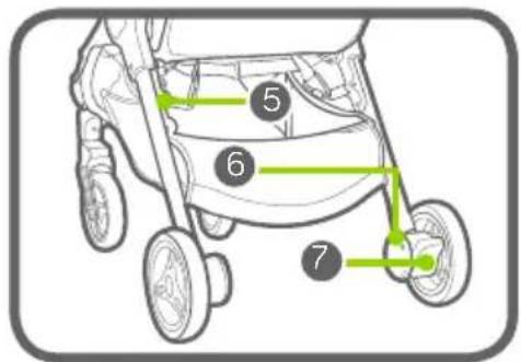 BABY JOGGER City Tour 2 - NAGIBANJE SEDEŽA - 1