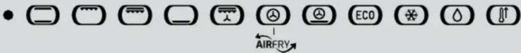 TEKA HRB 6400 ATS - Function selector symbols - 4