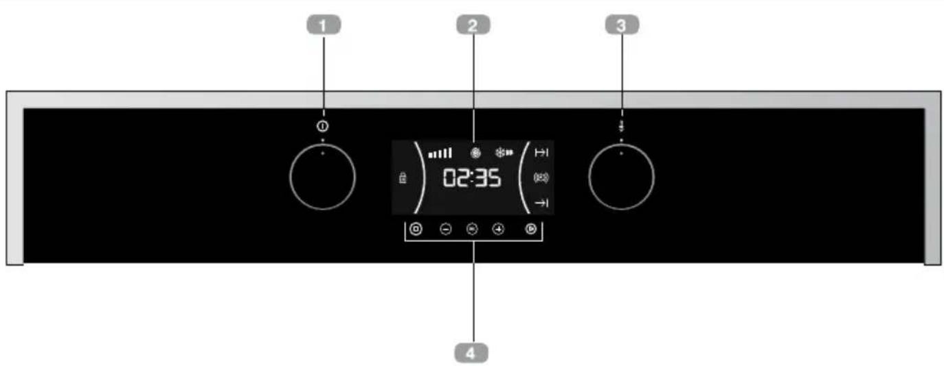 TEKA HLC 8440 C ST - Frontal de mandos - 1