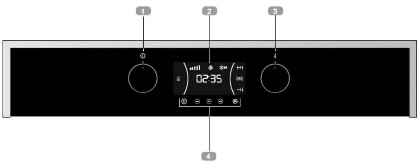 TEKA HLC 8440 C ST - Control panel - 1