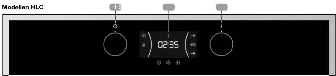 TEKA HLC 8400 WH - Bedieningspaneel - 1