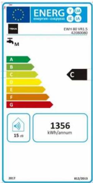 TEKA EWH 79 - CARACTERISTIQUES PARTICULIERES - 1