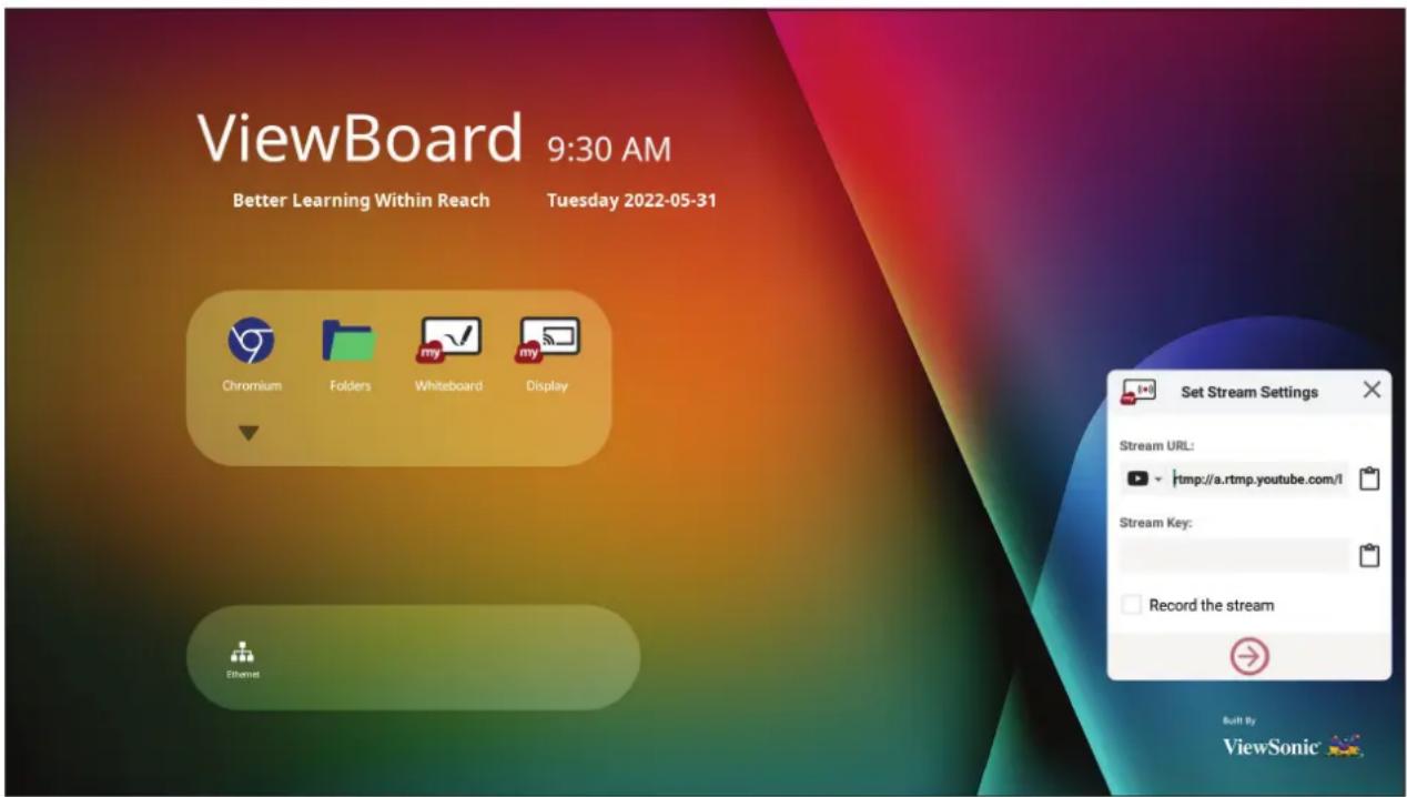 VIEWSONIC ViewBoard IFP7562 - myViewBoard Live - 1
