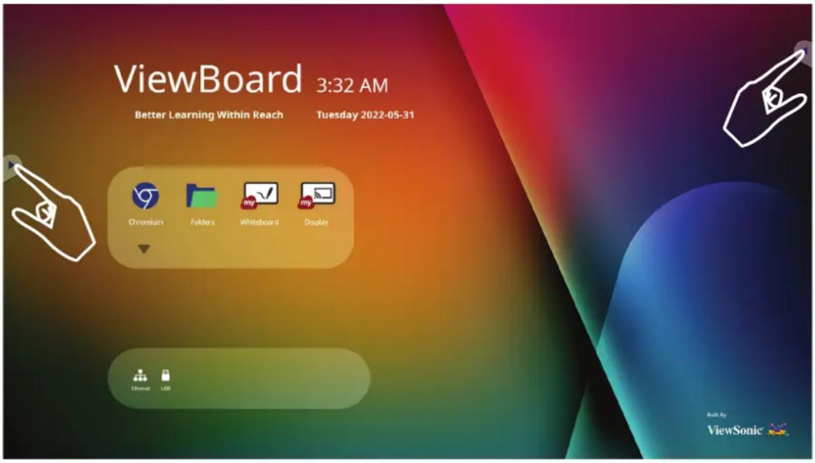 VIEWSONIC ViewBoard IFP7562 - vLauncher - Écran d'accueil personnalisable - 8