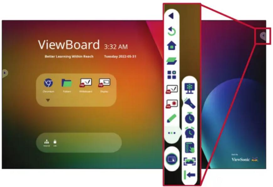 VIEWSONIC ViewBoard IFP7562 - vLauncher - Écran d'accueil personnalisable - 9