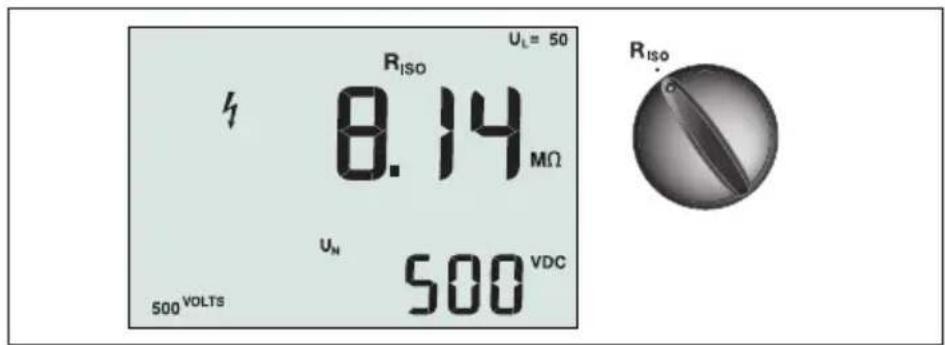Beha-Amprobe ProInstall100EUR - Måling af isoleringsmodstand - 1