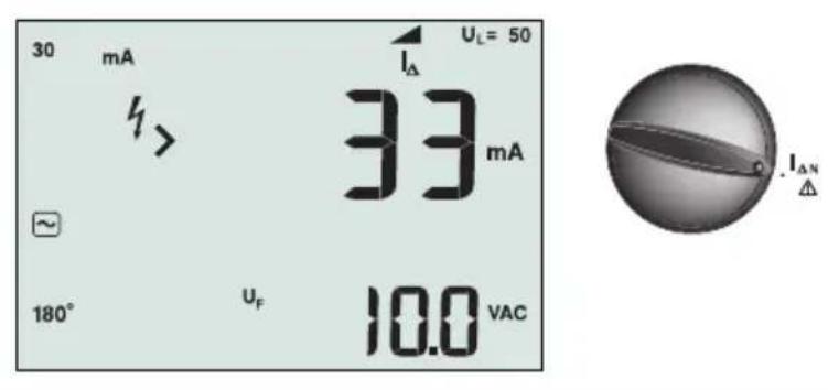 Beha-Amprobe ProInstall100EUR - Measuring RCD Tripping Current - 1