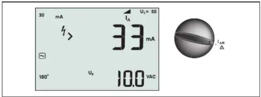 Beha-Amprobe ProInstall100EUR - Måling af RCD aktiveringsstrøm - 1
