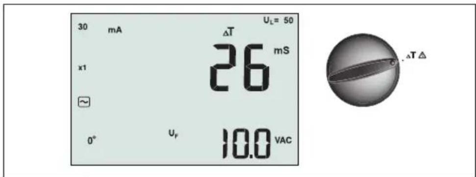 Beha-Amprobe ProInstall100EUR - Pomiar czasu wyzwalania RCD - 1