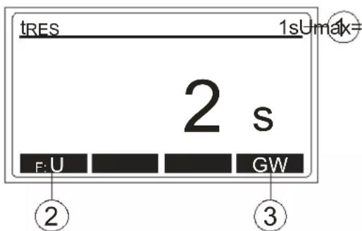 Beha-Amprobe MT204S - Restspannungsmessung, Entladespannung / Entladezeit (URES, tRES) - 2