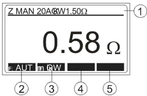 Beha-Amprobe MT204S - Messung der Schleifenimpedanz/Kurzschlussstrom (Funktion ZI/IK) - 1