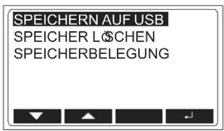 Beha-Amprobe MT204S - SPEICHERBELEGUNG: Speicherplatzes. - 1