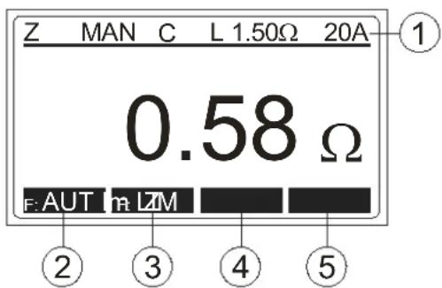 Beha-Amprobe MT204S - Impedancia de bucle / Corrente de cortocircuito (funciOn ZI/IPCC) - 1