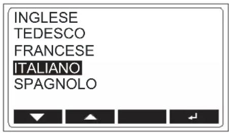 Beha-Amprobe MT204S - "LINGUA" menu - 1