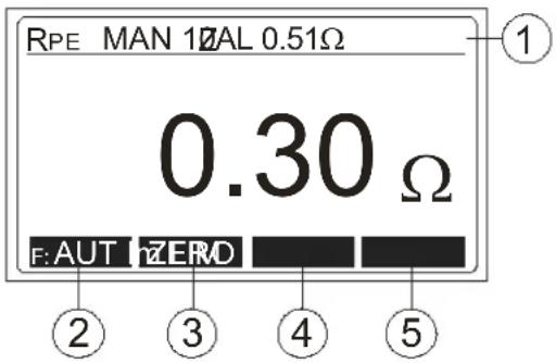 Beha-Amprobe MT204S - Mesure de la résistance RPE (fonction RPE) - 1