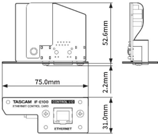 TASCAM IFE100 - Poids - 1