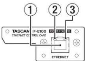 TASCAM IFE100 - Face arrière - 1
