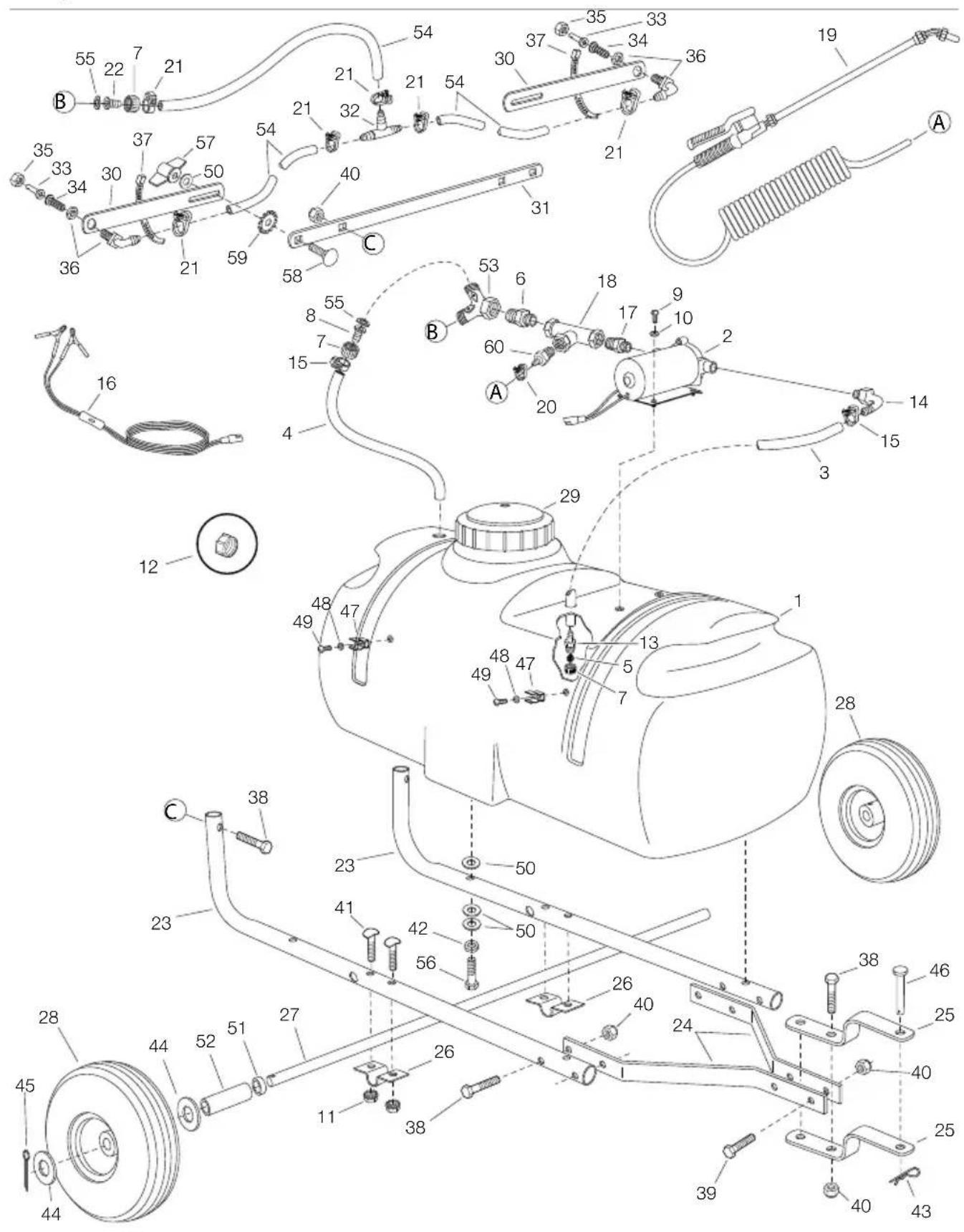 Craftsman CMXGZBF7124533 - gal Sprayer cmXgZBf7124533 - 1