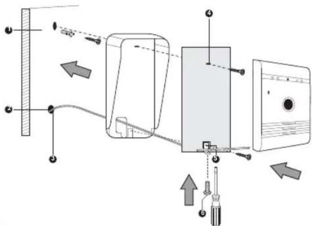 SMARTWARES 10.008.92 - WALL MOUNTING - 2