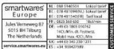 SMARTWARES 10.008.93 - AVERTISSEMENTS A PROPOS DES BATTERIES - 2