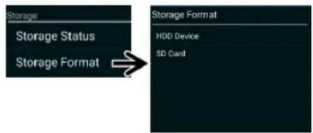 SMARTWARES CS97DVR - Storage Status - 3