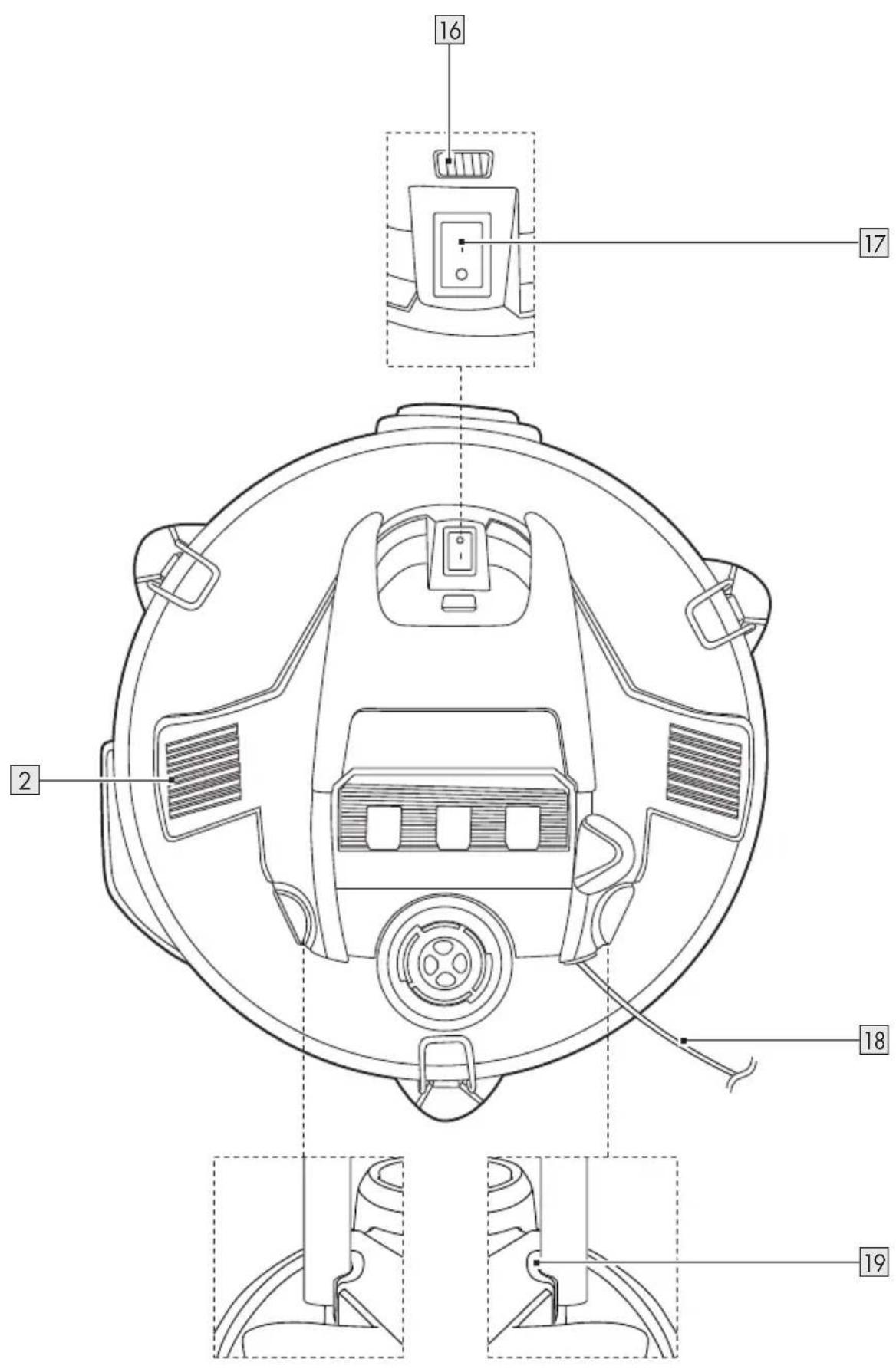 PARKSIDE PAS 1200 F5 - ASPIRATEUR DE CENDRES - 2