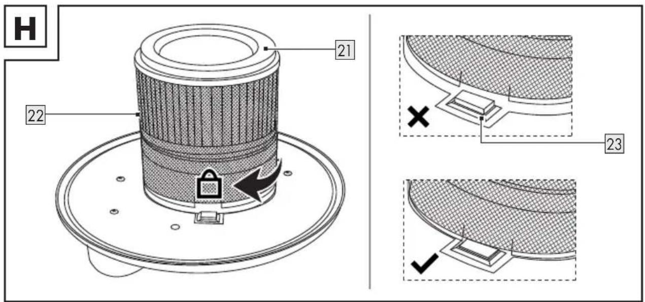 PARKSIDE PAS 1200 F5 - ASCHESAUGER - 9