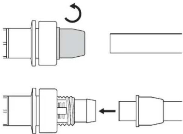 PARKSIDE PTBS 30 A1 - Tilslutningsprincip for fordeler-rorene 11/12 - 1
