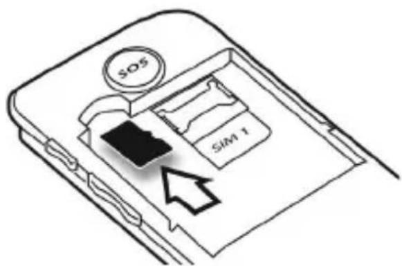 Trevi Flex Plus 55 - Inserting the micro SD card - 2