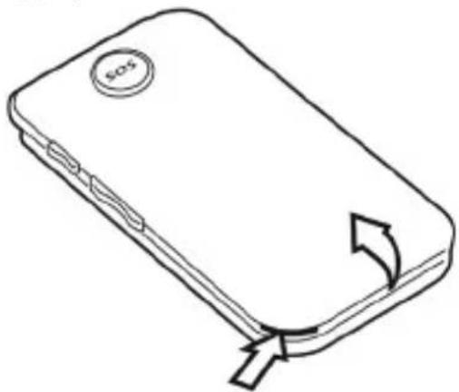 Trevi Flex Plus 55 - Inserting the micro SD card - 1