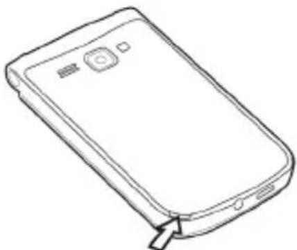 Trevi FLEX 50 GT - Installation de la carte micro SD - 1