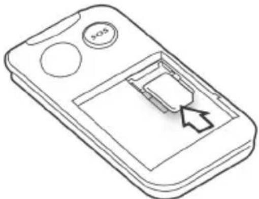 Trevi FLEX Plus 100 3G - Einlagen der SIM-Karten und des Akkus - 1