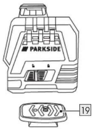 PARKSIDE PKLLP 360 B2 - CORDLESS CROSS LINE LASER 4V - 4