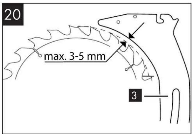 PARKSIDE PTKS 2000 G5 - Tafel cirkelzaag - 10