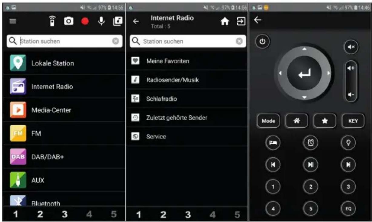 Auna iTuner 320 ME - CONTROL REMOTO A TRAVÉS DE AIRMUSIC - 1