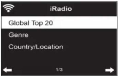 Auna iTuner 320 ME - Radio stations / Music - 1