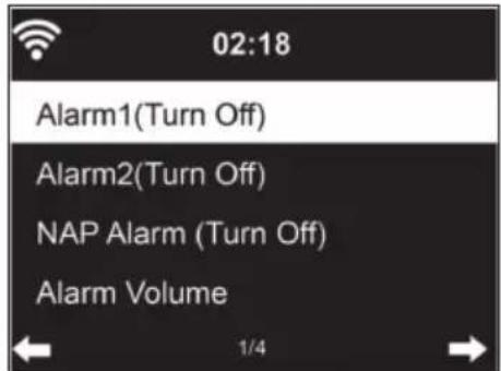 Auna iTuner 320 ME - Alarm (Alarm Clock) - 1