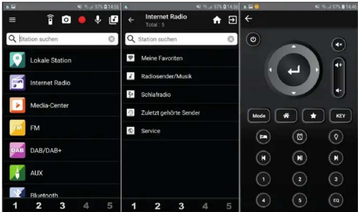Auna iTuner 320 ME - REMOTE CONTROL VIA AIRMUSIC - 1